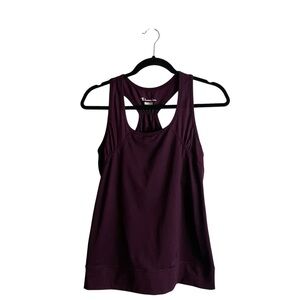 Champion Women's Purple Racerback Athletic Wireless Tank Top